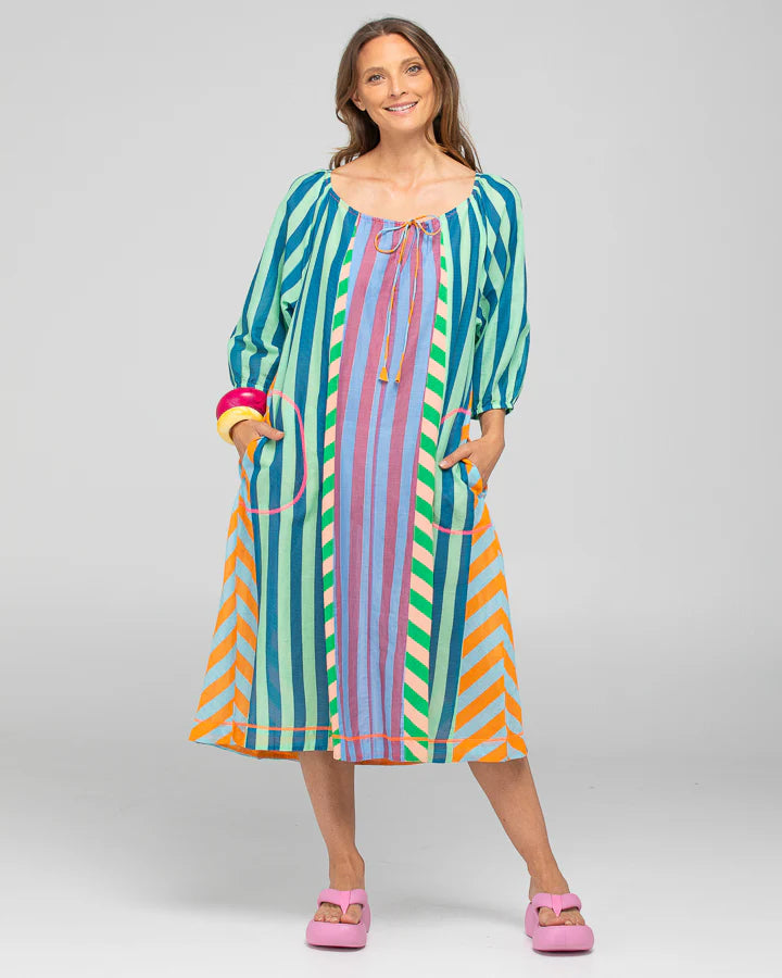 Boom Shankar Lucia Dress Capri splice