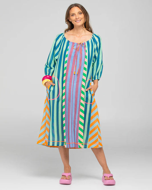 Boom Shankar Lucia Dress Capri splice