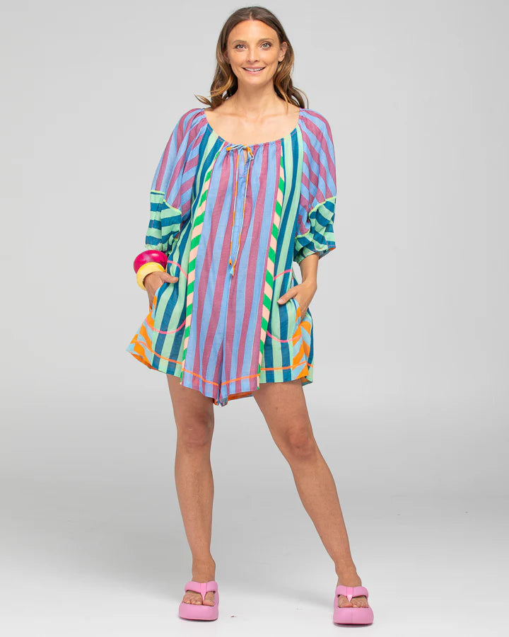 Boom Shankar Lucia Playsuit Capri Splice