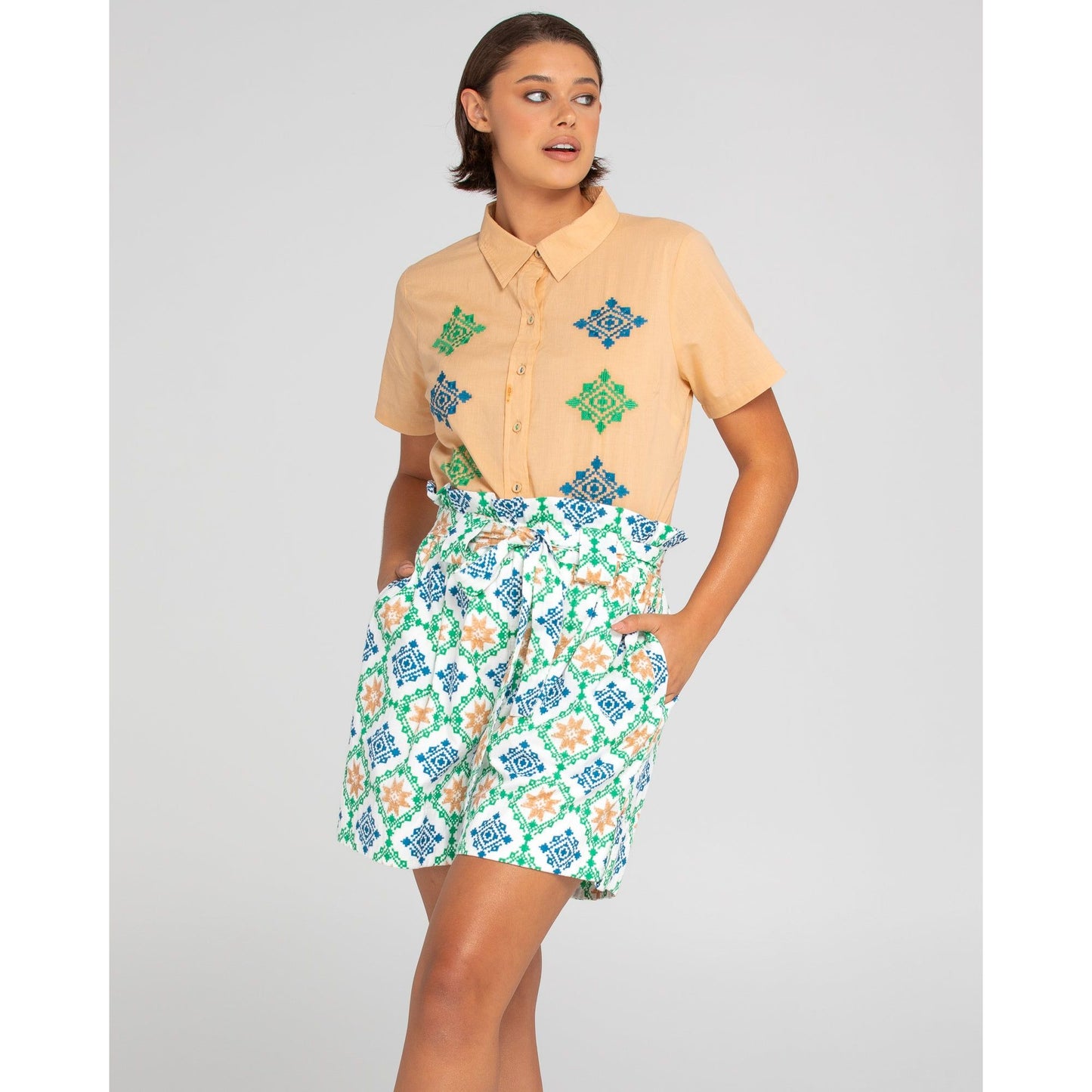 Boom Shankar Tani Shorts - Maia