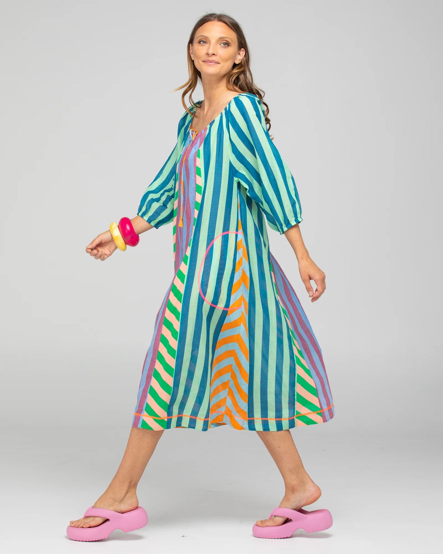 Boom Shankar Lucia Dress Capri splice