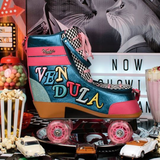 Vendula Kitty's Diner in Movie  Catablanca Rollerskate  Crossbody Bag