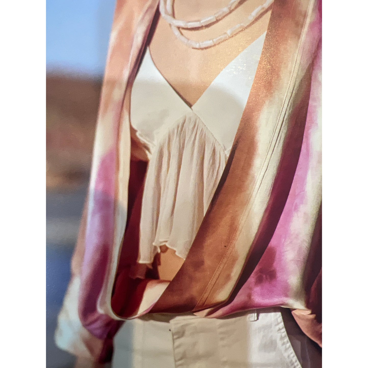 Lauren Vidal Rosa Jacket