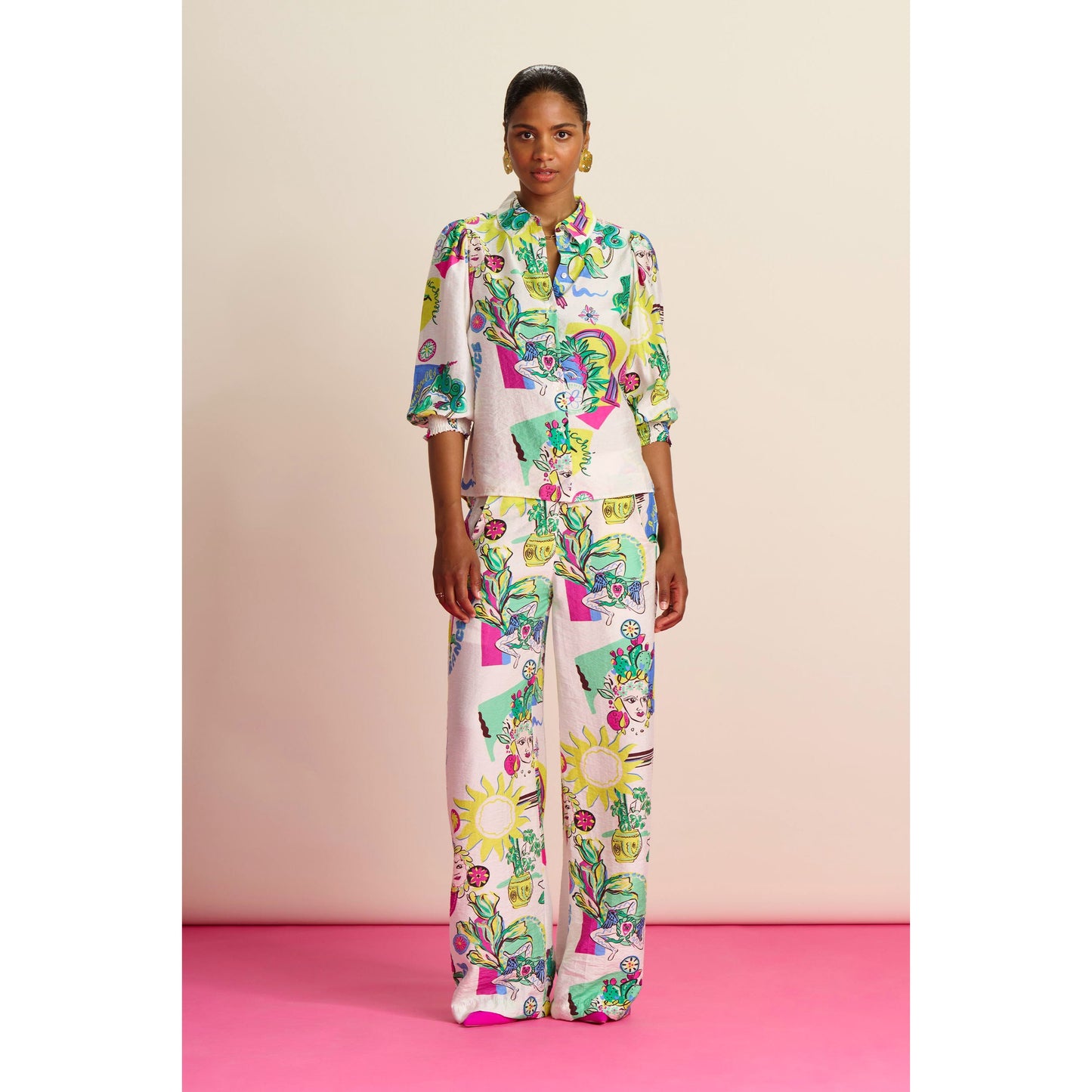 POM Sicilian love pants SP7818