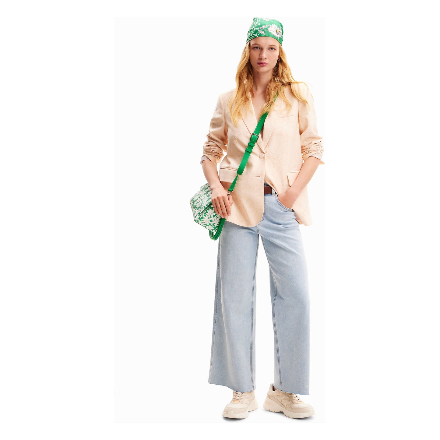Desigual Jacket 24SWEW16 Crudo