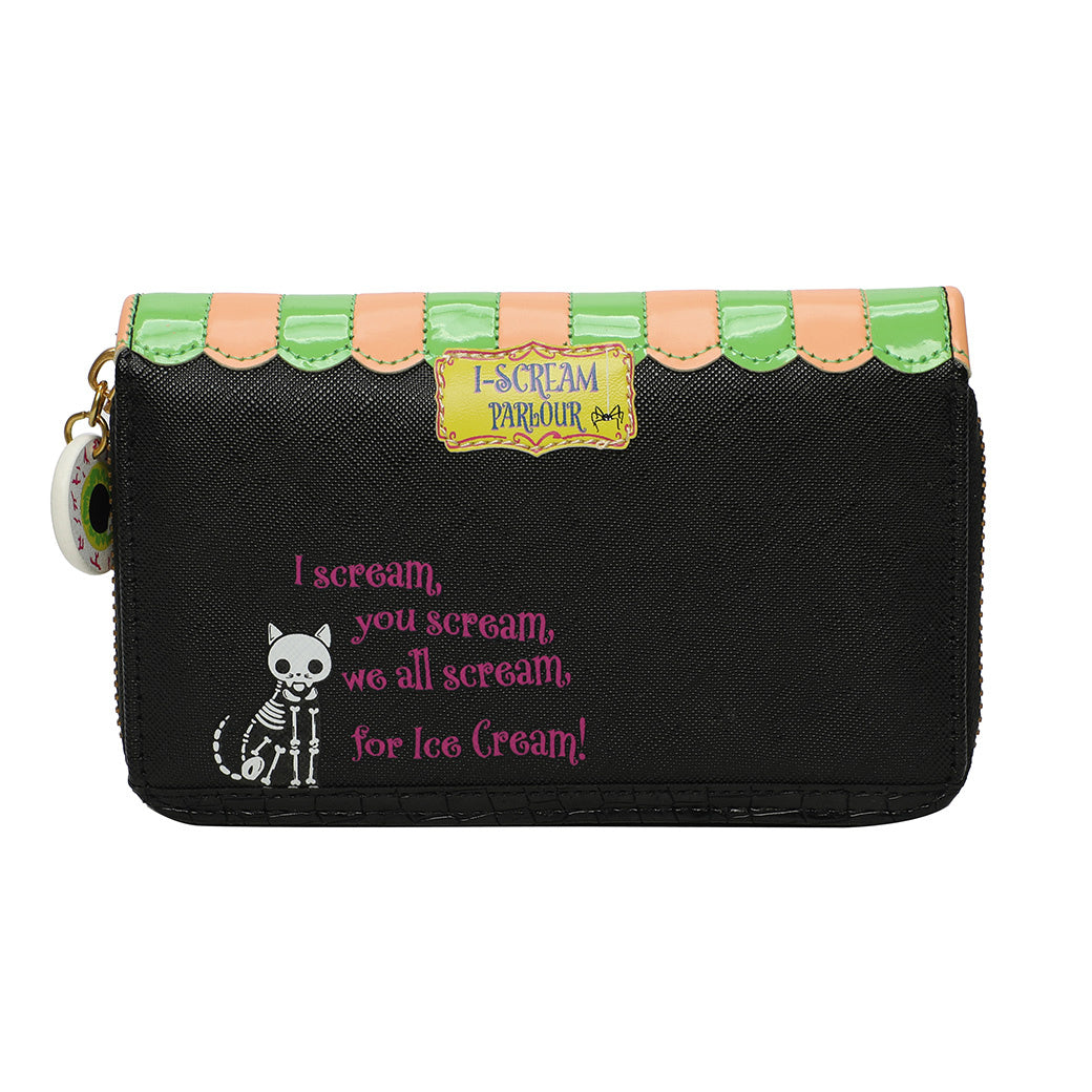 Vendula I scream Parlour Medium Ziparound Wallet