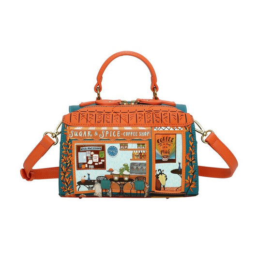 Vendula Sugar and Spice Coffee Shop Hollis Bag