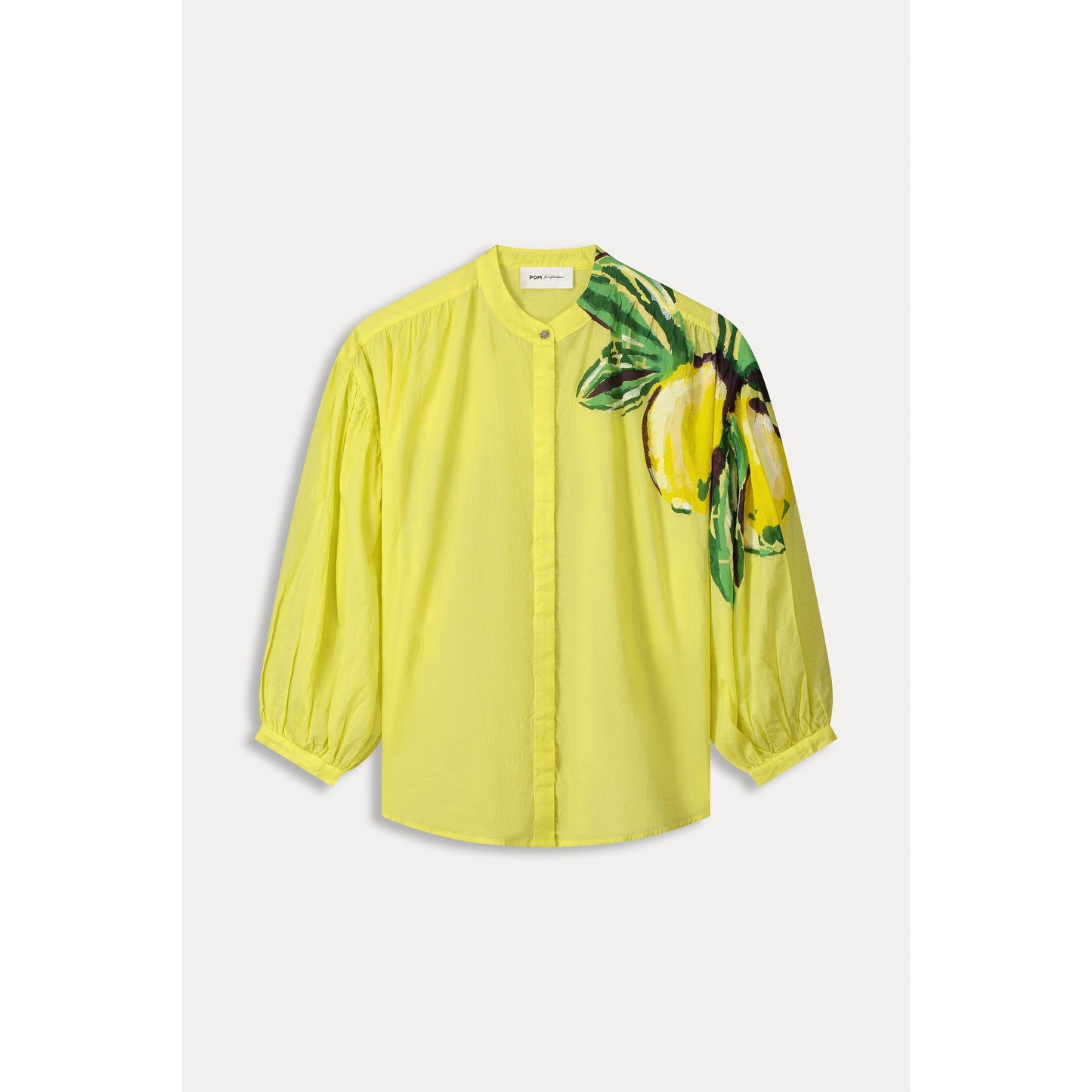 POM Lemon yellow blouse SP7803