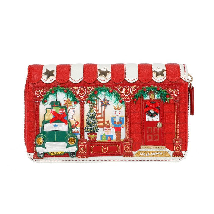 Vendula Mistletoe Lane Medium Zip-around Wallet