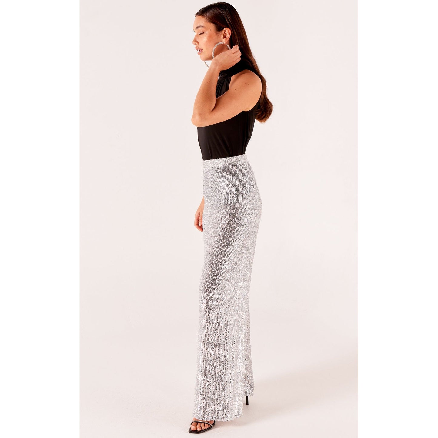 Sacha Drake Sequin Palazzo Pant