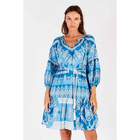 Lula Soul Bandana Dress (Melon or ocean)