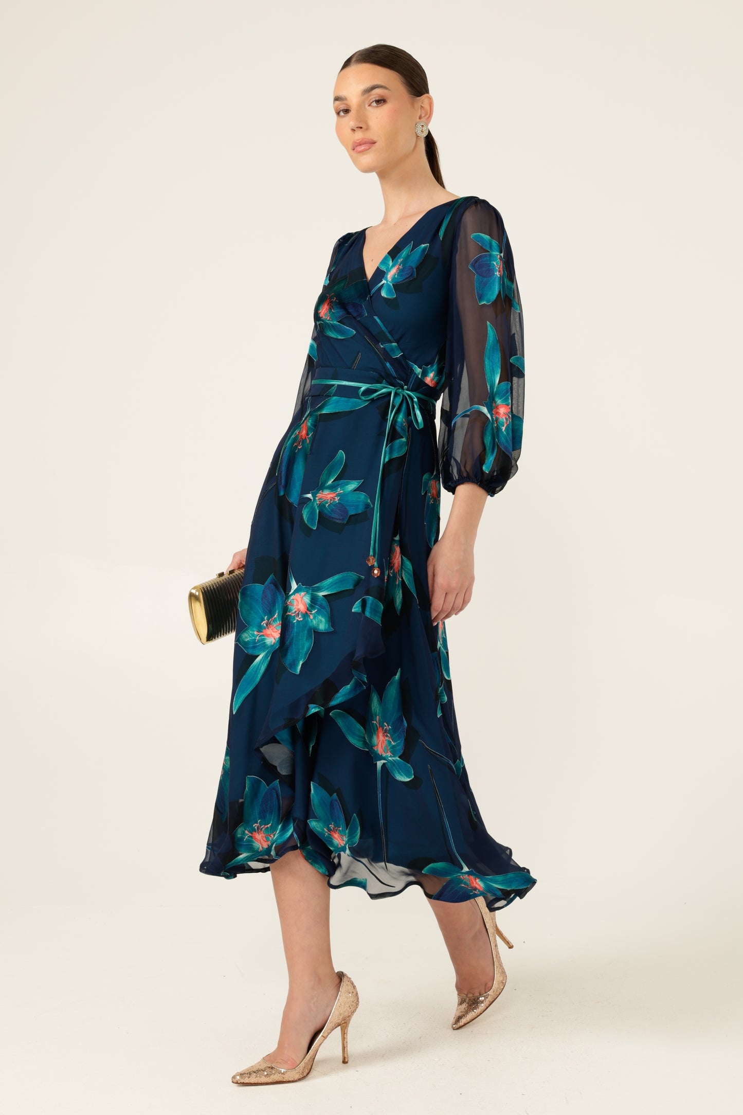 Sacha Drake Pendulum Wrap Dress