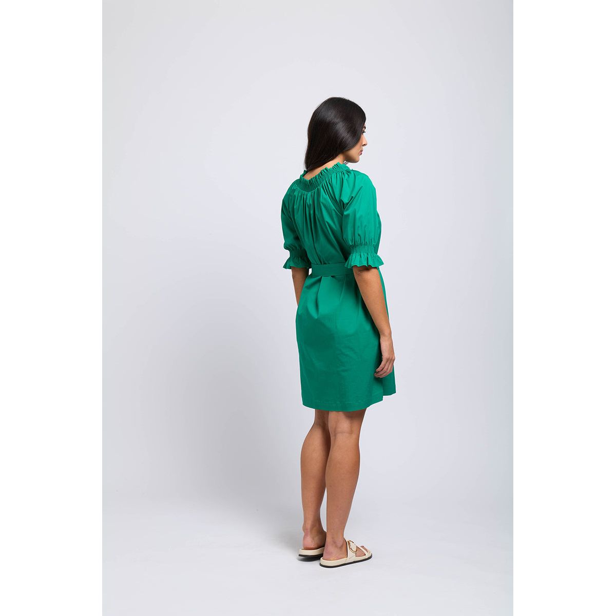 Foil Eye Candy Dress (Pink or Kelly)