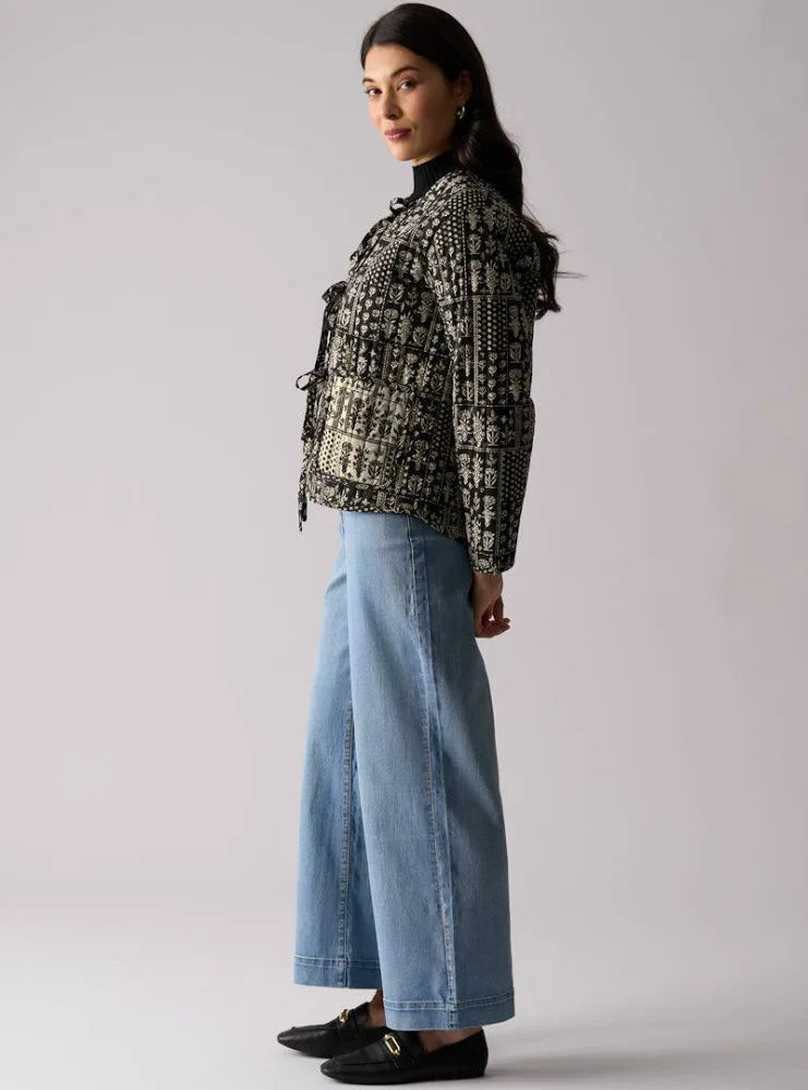 Foil Bows Well Jacket Mono Mix