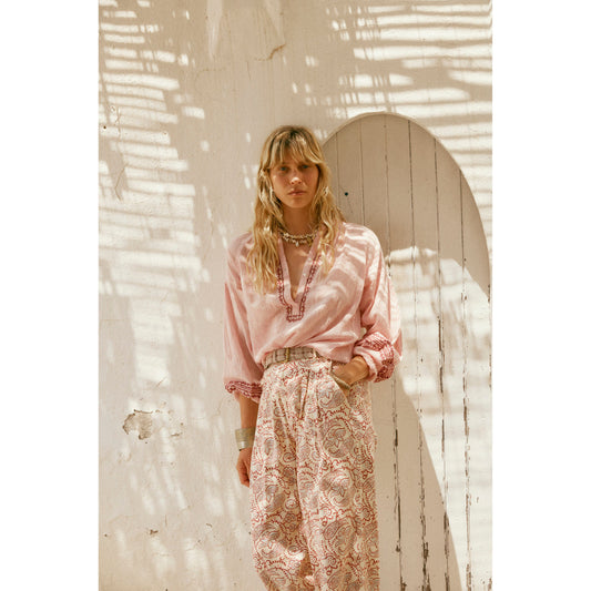 Maison Hotel Elvis Paisley Pant