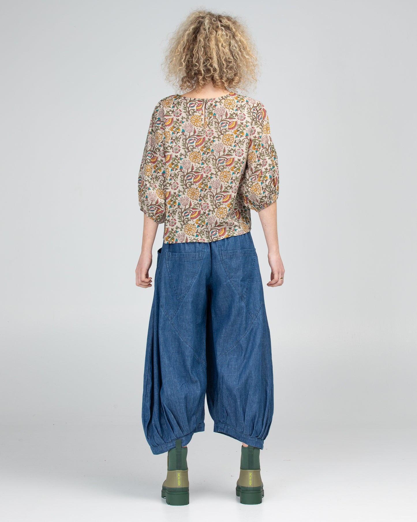 Boom Shankar Mid wash Denim Guru Pant