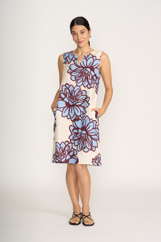 Foil Bloom Sun-Sational Dress