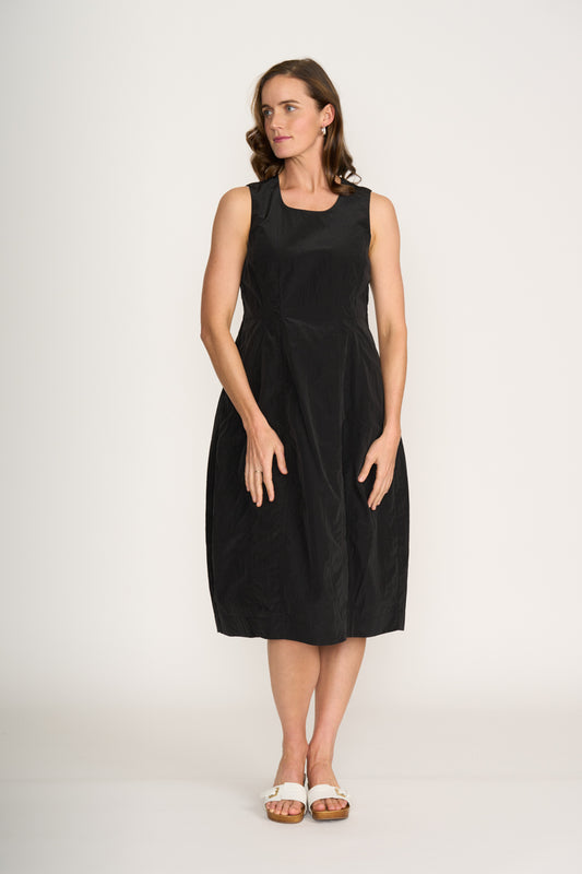 Foil Black Premier Dress