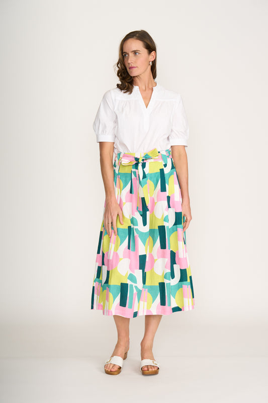 Foil Spectrum In The Bag Skirt