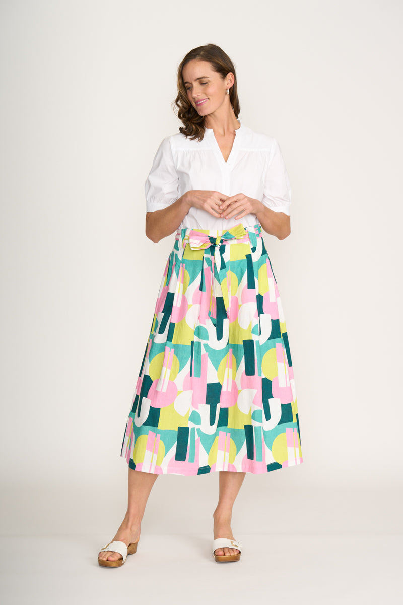 Foil Spectrum In The Bag Skirt