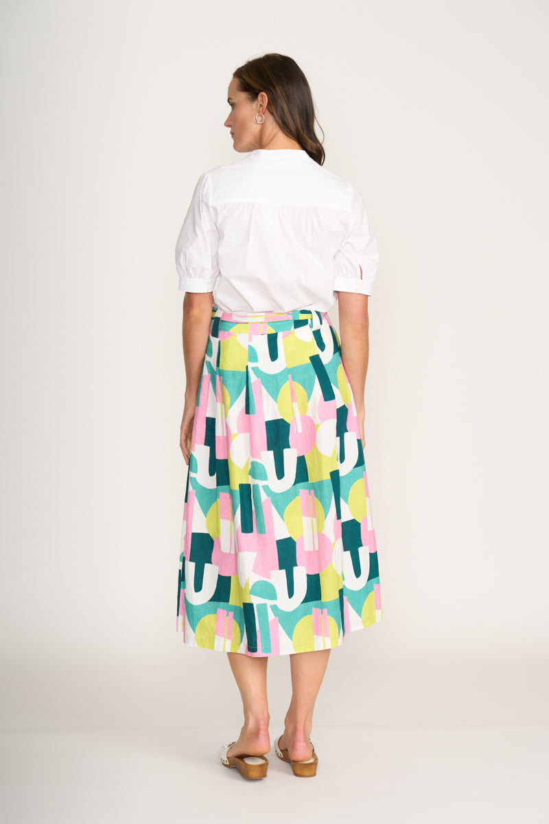 Foil Spectrum In The Bag Skirt