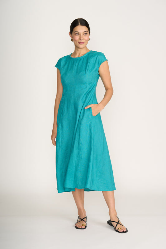Foil Aquatic Festival Event Dress