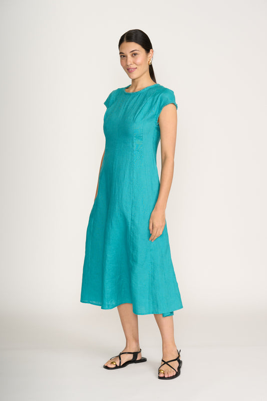 Foil Aquatic Festival Event Dress