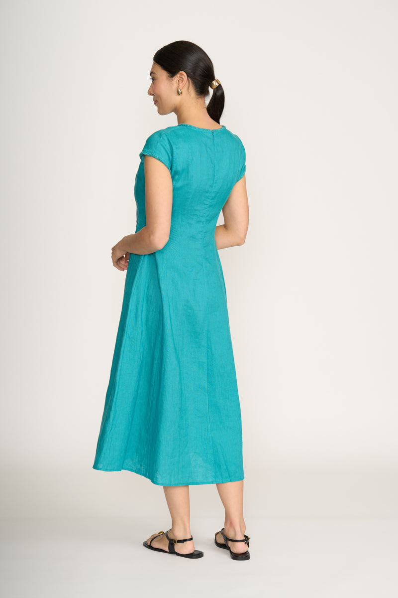 Foil Aquatic Festival Event Dress