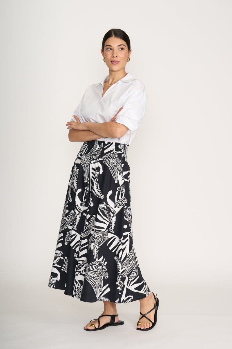 Foil Going Bananas Skirted Ahead Skirt
