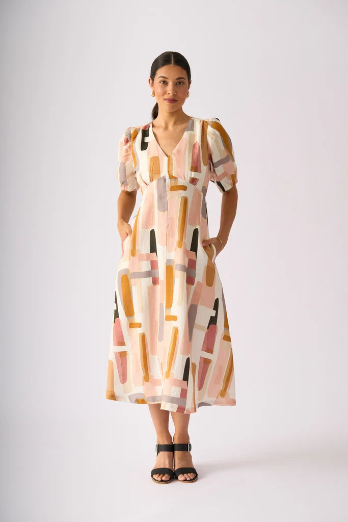 Foil Empire-ly Yours Dress