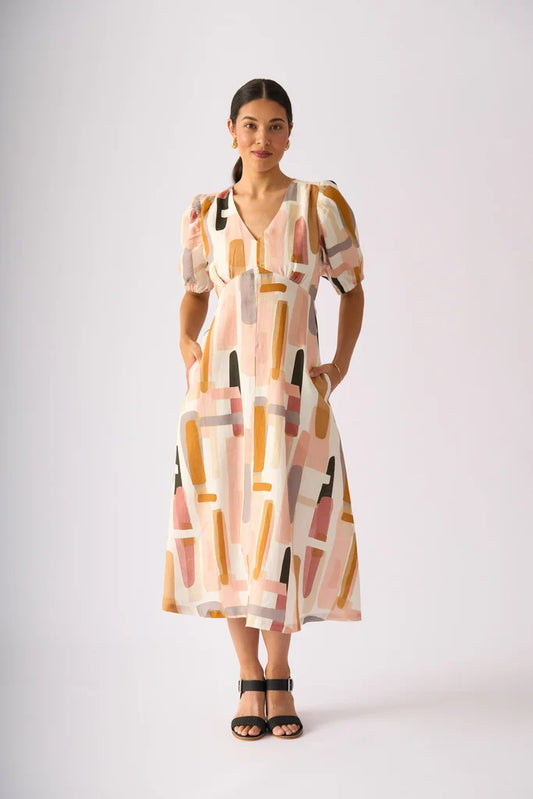 Foil Empire-ly Yours Dress