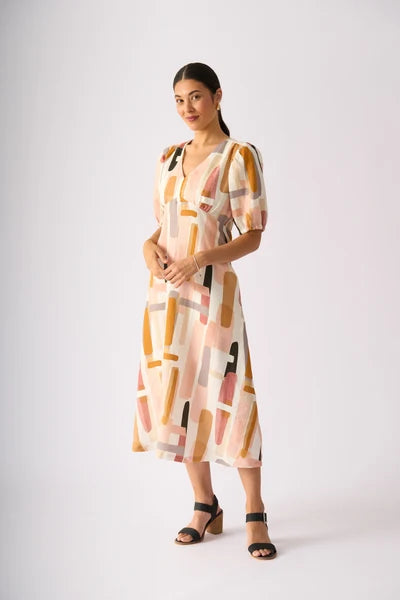 Foil Empire-ly Yours Dress