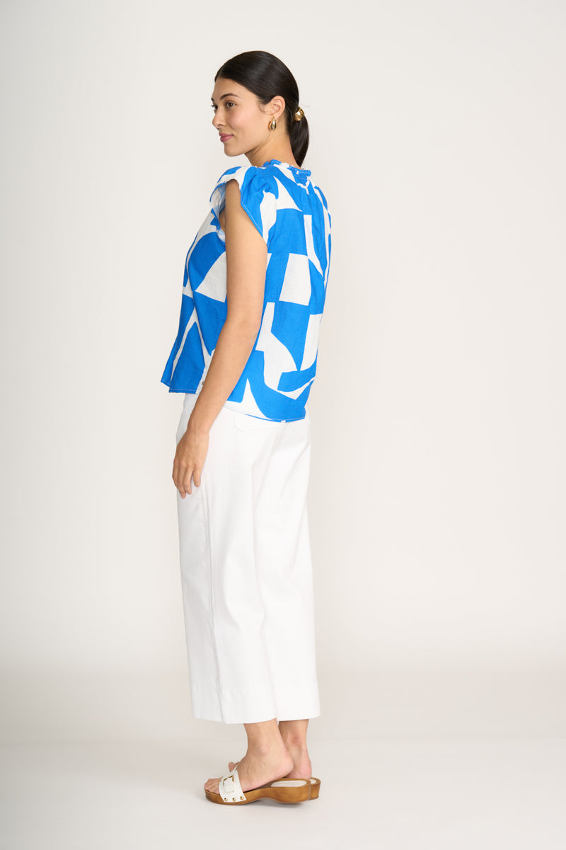 Foil Reflection As A Button Top