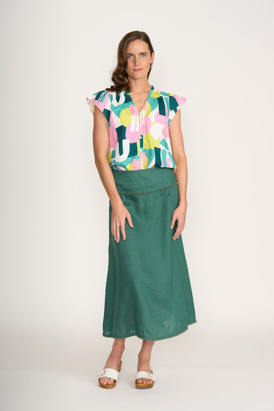 Foil Spectrum As A Button Top