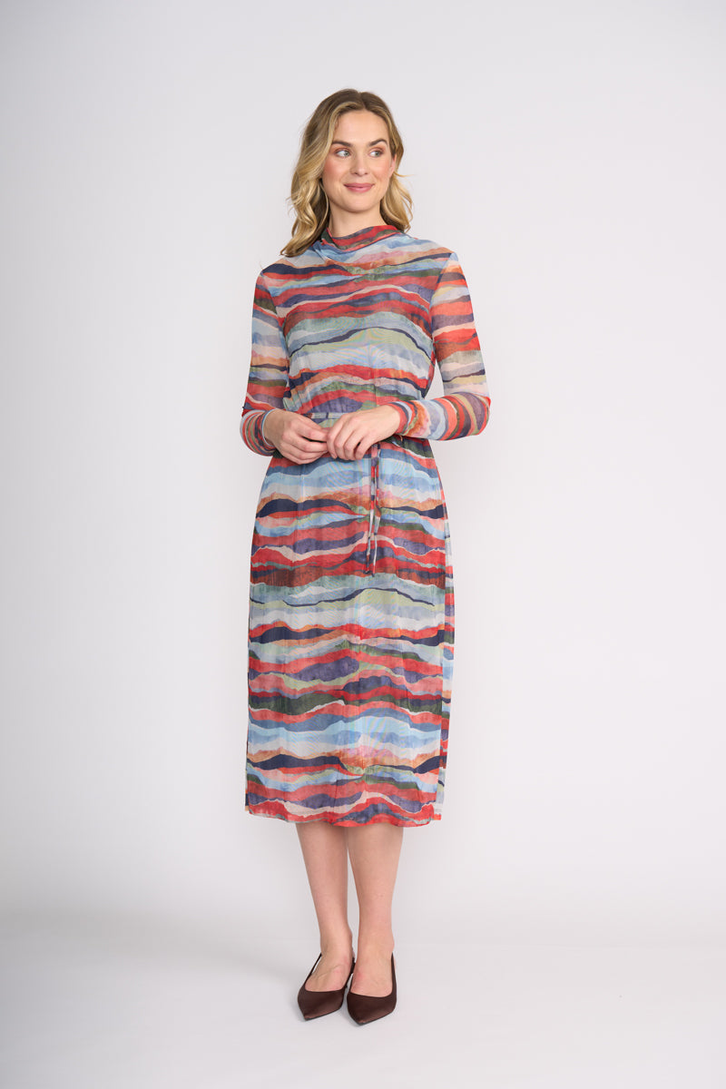 Foil Sheer Fun Dress Terrain
