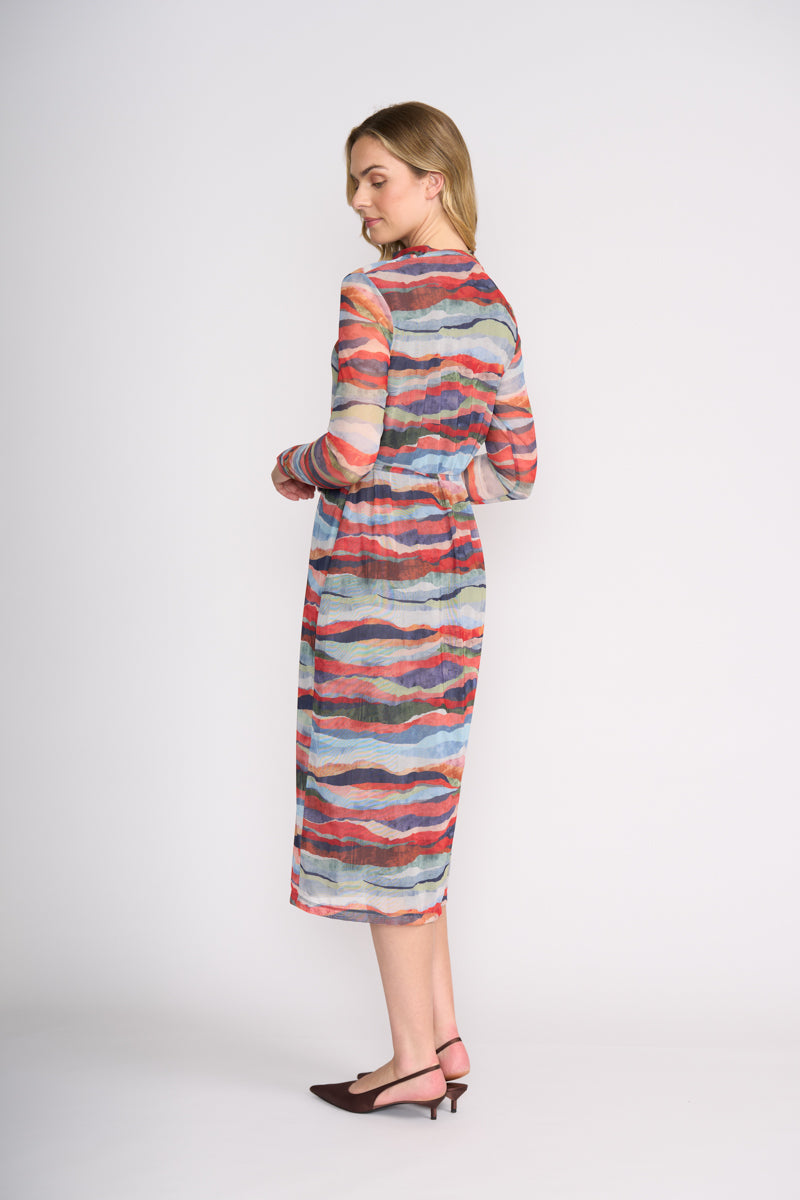 Foil Sheer Fun Dress Terrain