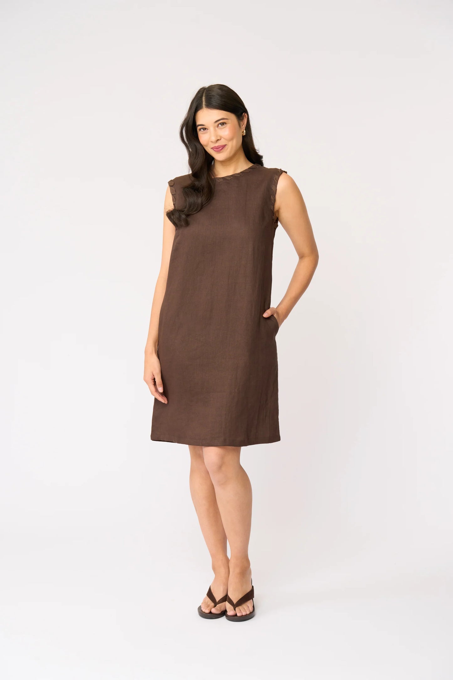 Foil Braidy Bunch Dress