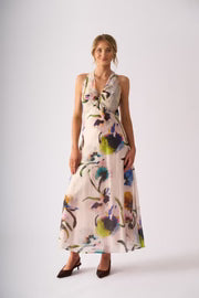 Foil Halter Ego Dress