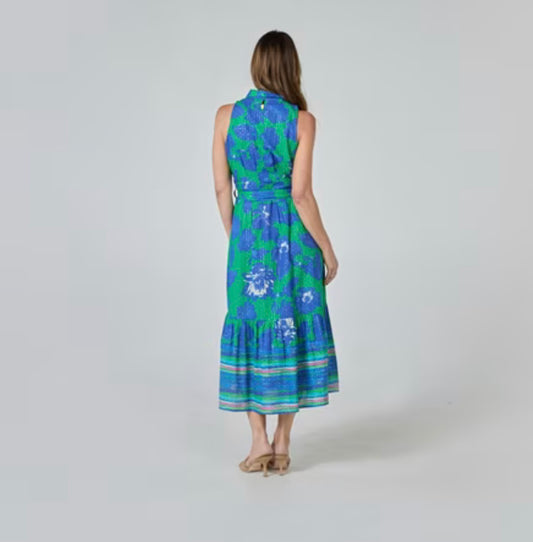 Rubyyaya Sunrise Maxi Blue