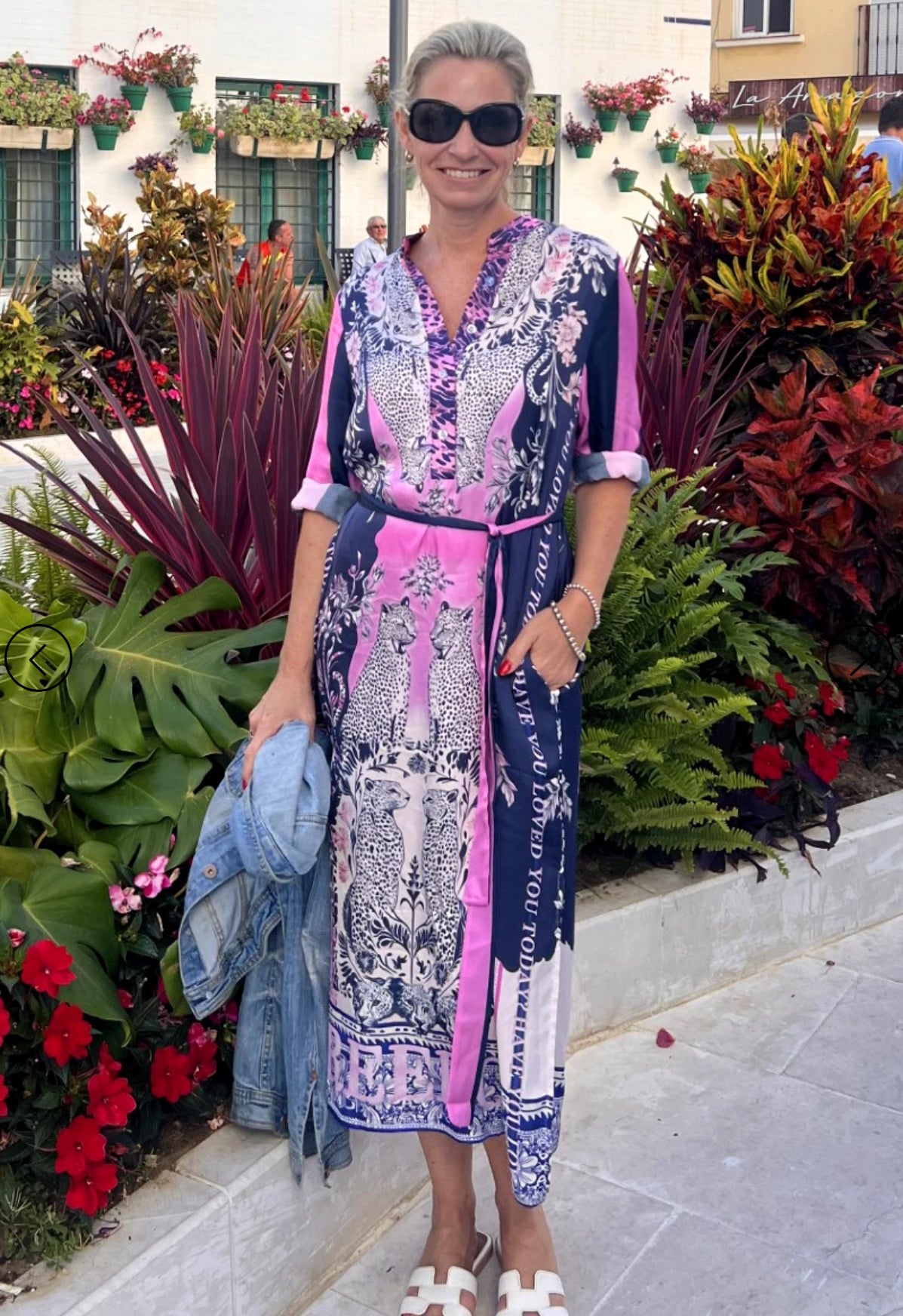 Miss Goodlife Midi Dress Belt Freedom