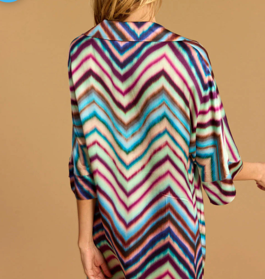 Lauren Vidal Silma Zig Zag Dress