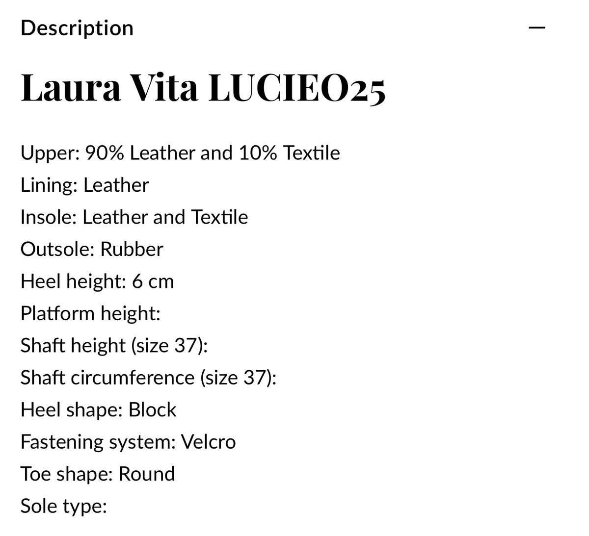 Laura Vita Lucieo 25 Red￼