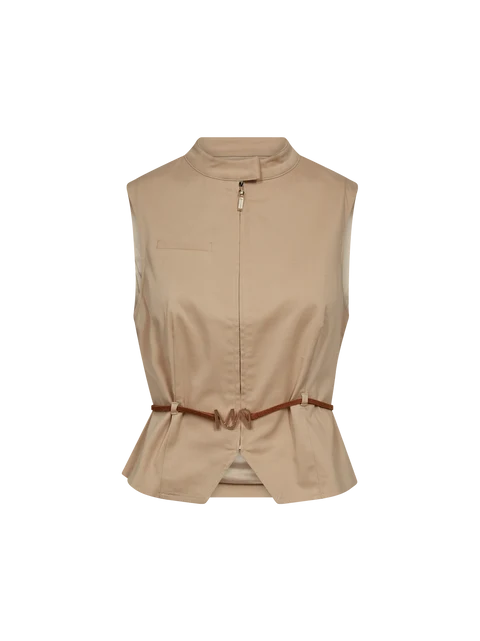 Mos Mosh Mai Tenca Vest Sesame
