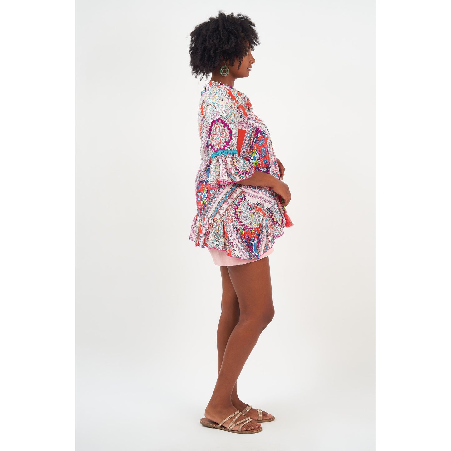 Naudic Hacienda Tunic Rhapsody Print