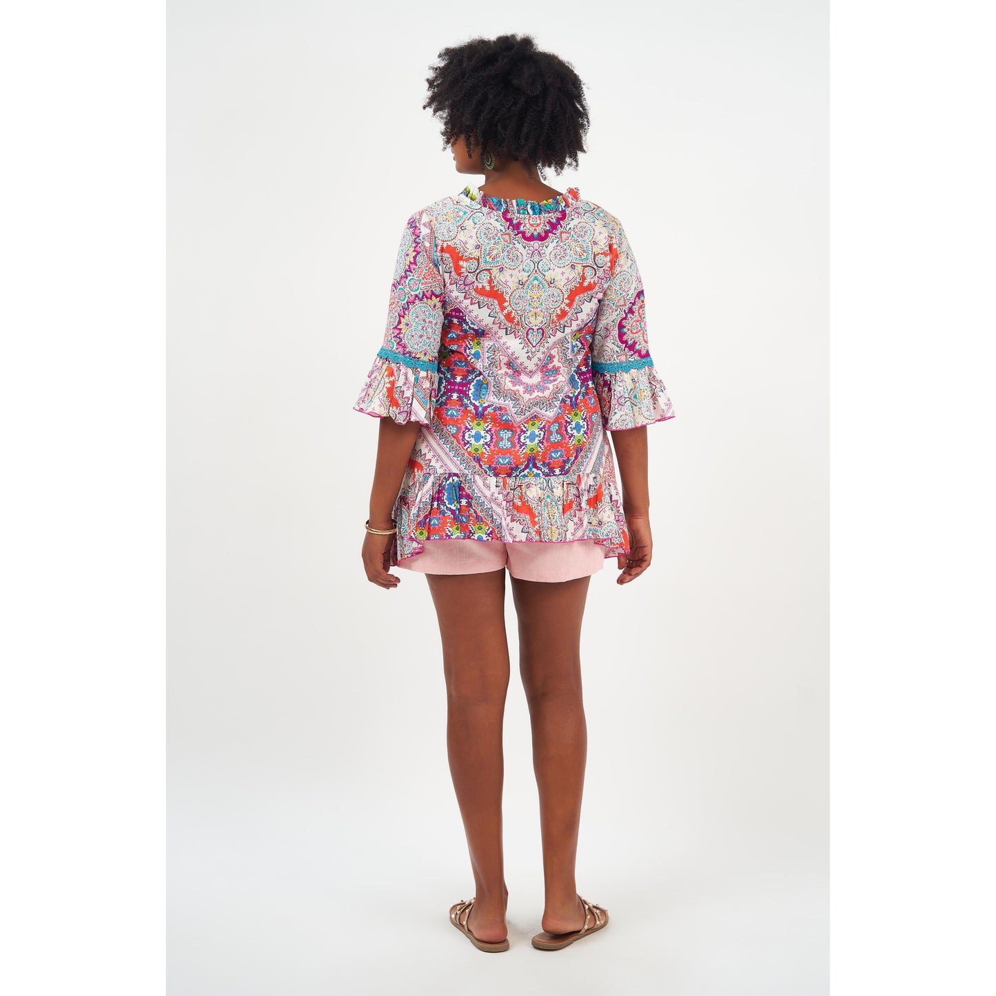 Naudic Hacienda Tunic Rhapsody Print