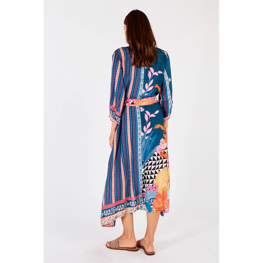 Lula Soul Levanto Midi dress Midnight