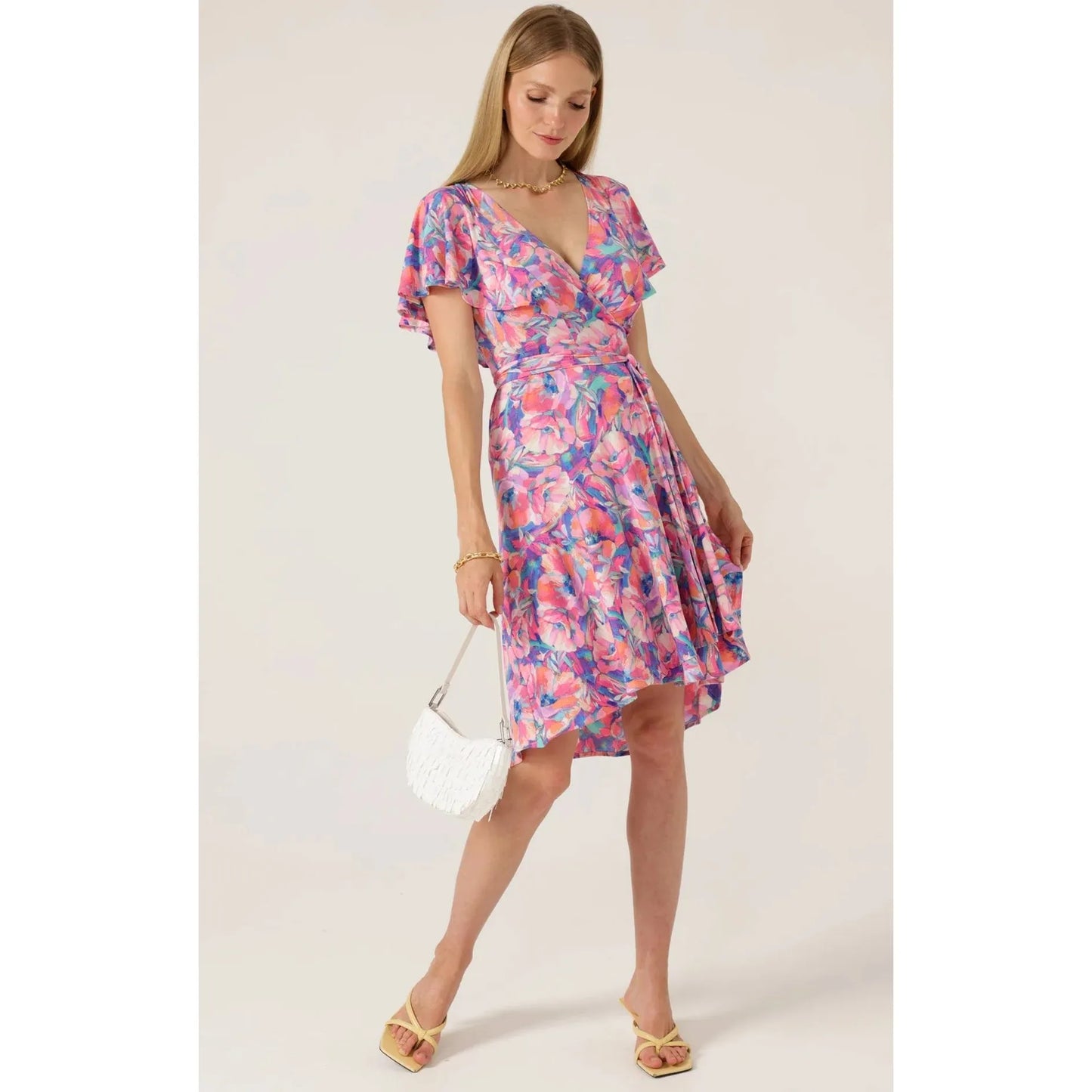 Sacha Drake Carraaca Lila wrap dress