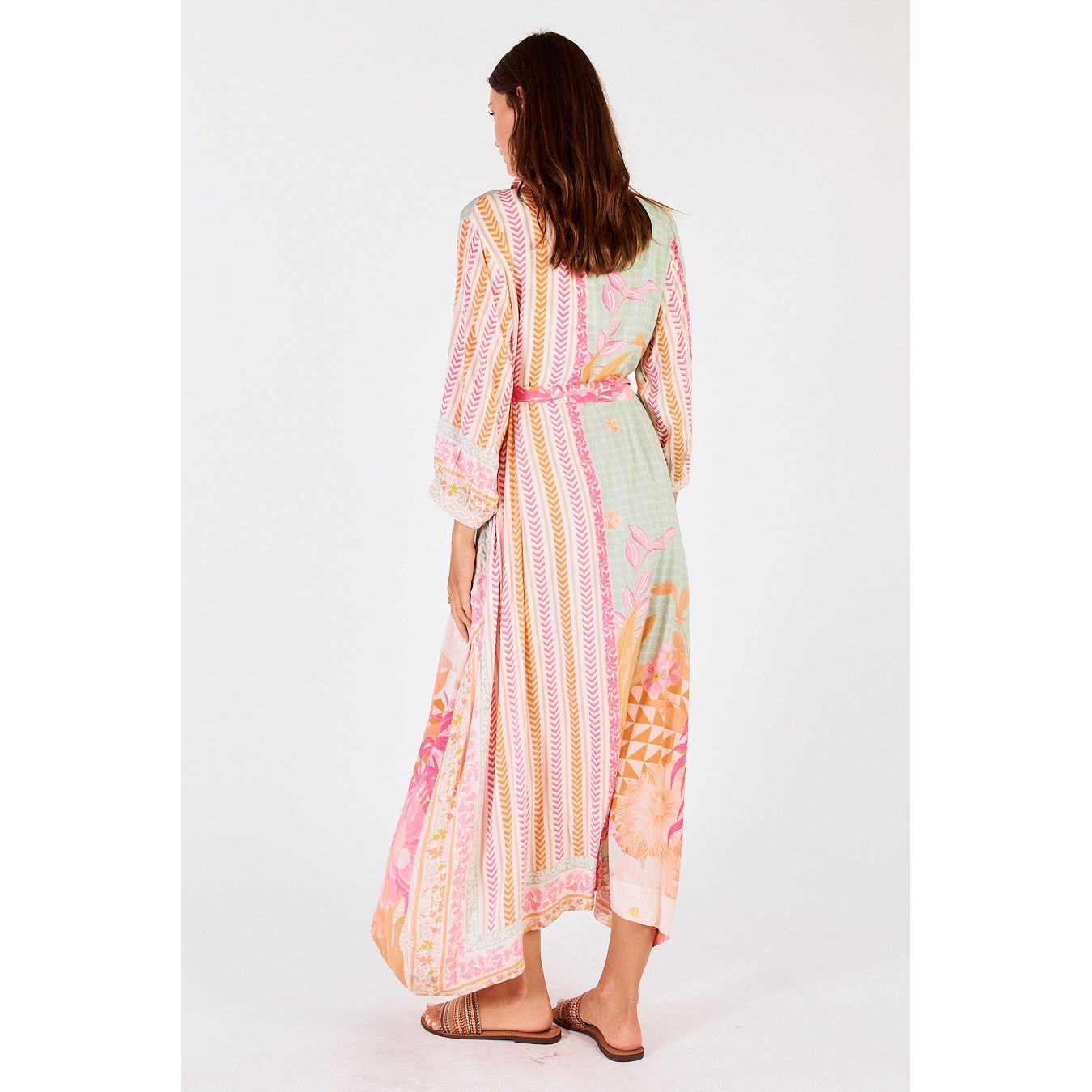 Lula Soul Levanto Midi Dress Sage