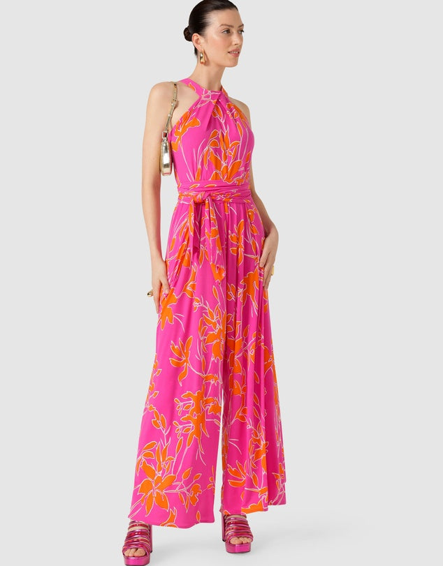 Sacha Drake Candy Peafowl jumpsuit