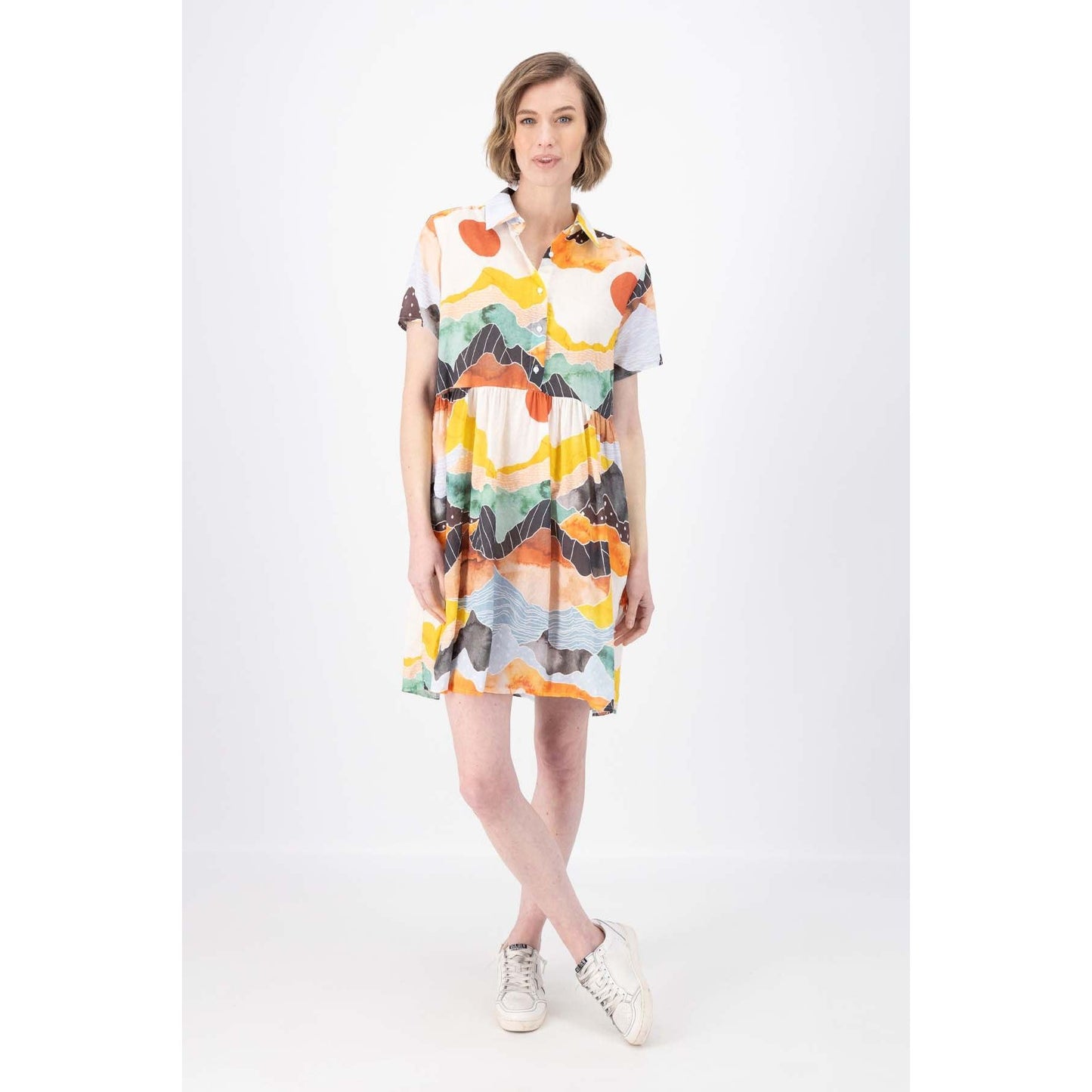 Olga de Polga Vista Villa Dress Orange